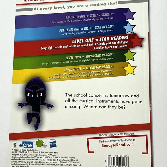 PJ Masks Super Cat Speed | Level 1 Ready to Read Book for Kids - Picture 2 of 3